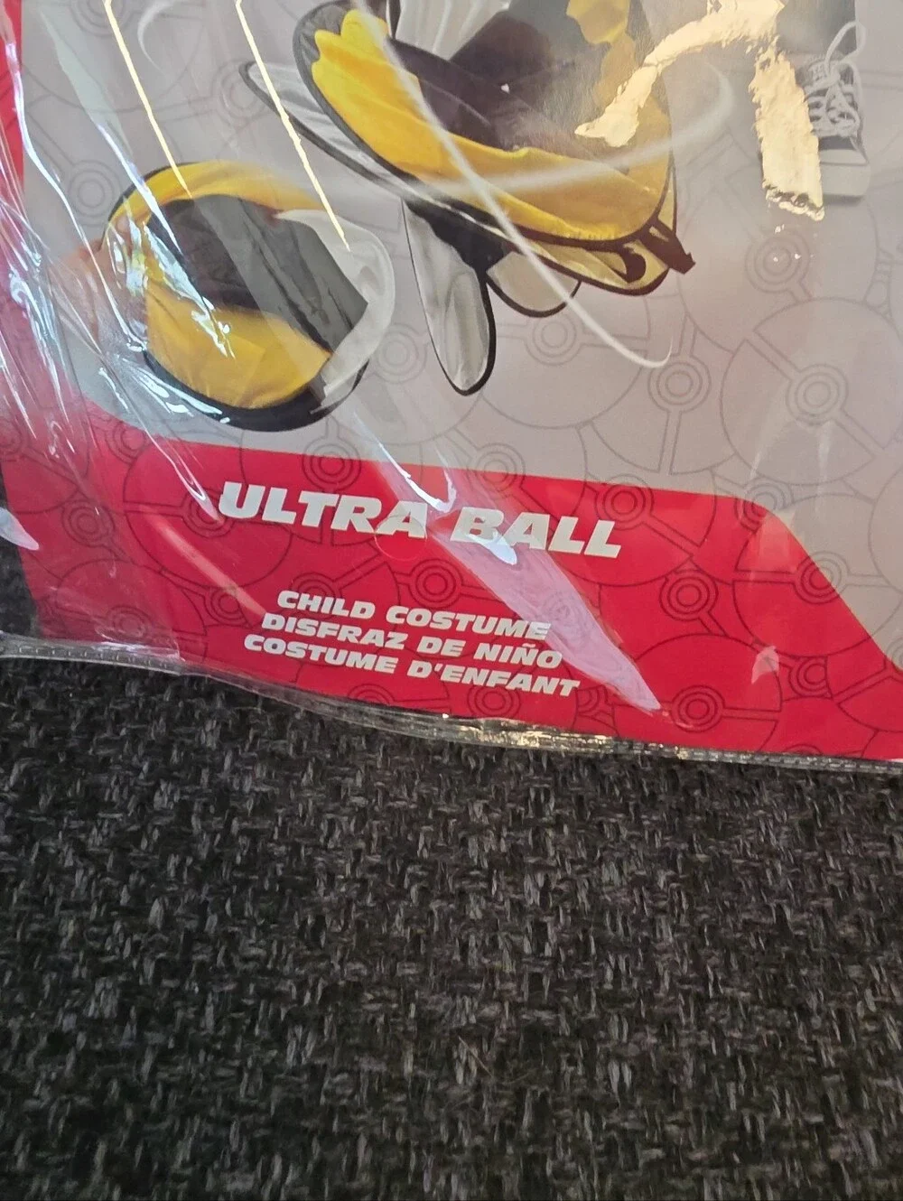 NIP Disguise Pokemon One Size Fits Most Ultra Ball Halloween Costume
